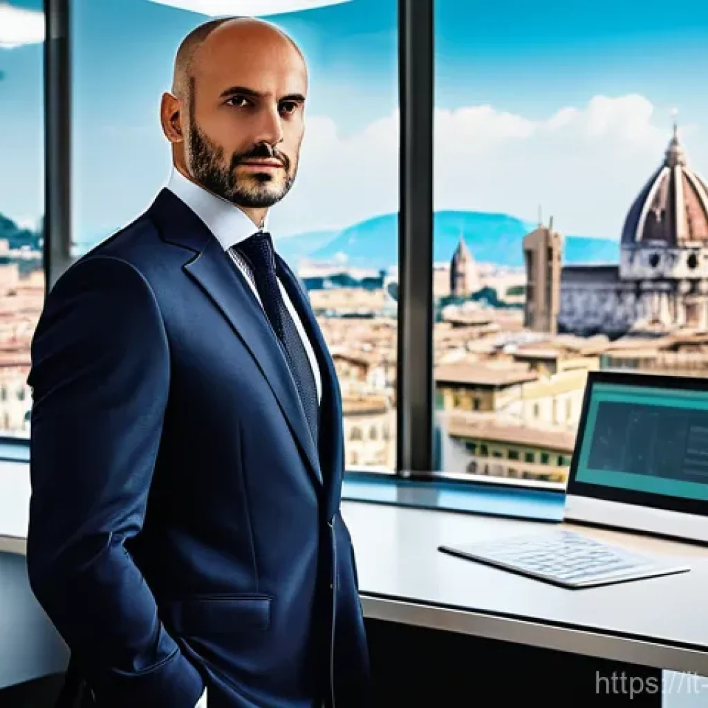 경비지도사 자격증으로 시작할 수 있는 사업 - **Prompt: The Visionary Security Entrepreneur**
    "A confident, diverse Italian male or female ent...