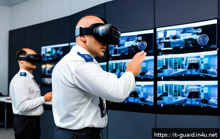 Come la tecnologia sta rivoluzionando il ruolo del guardiano di sicurezza nel 2024 4 경비지도사와 관련된 기술 발전 관련 이미지 2